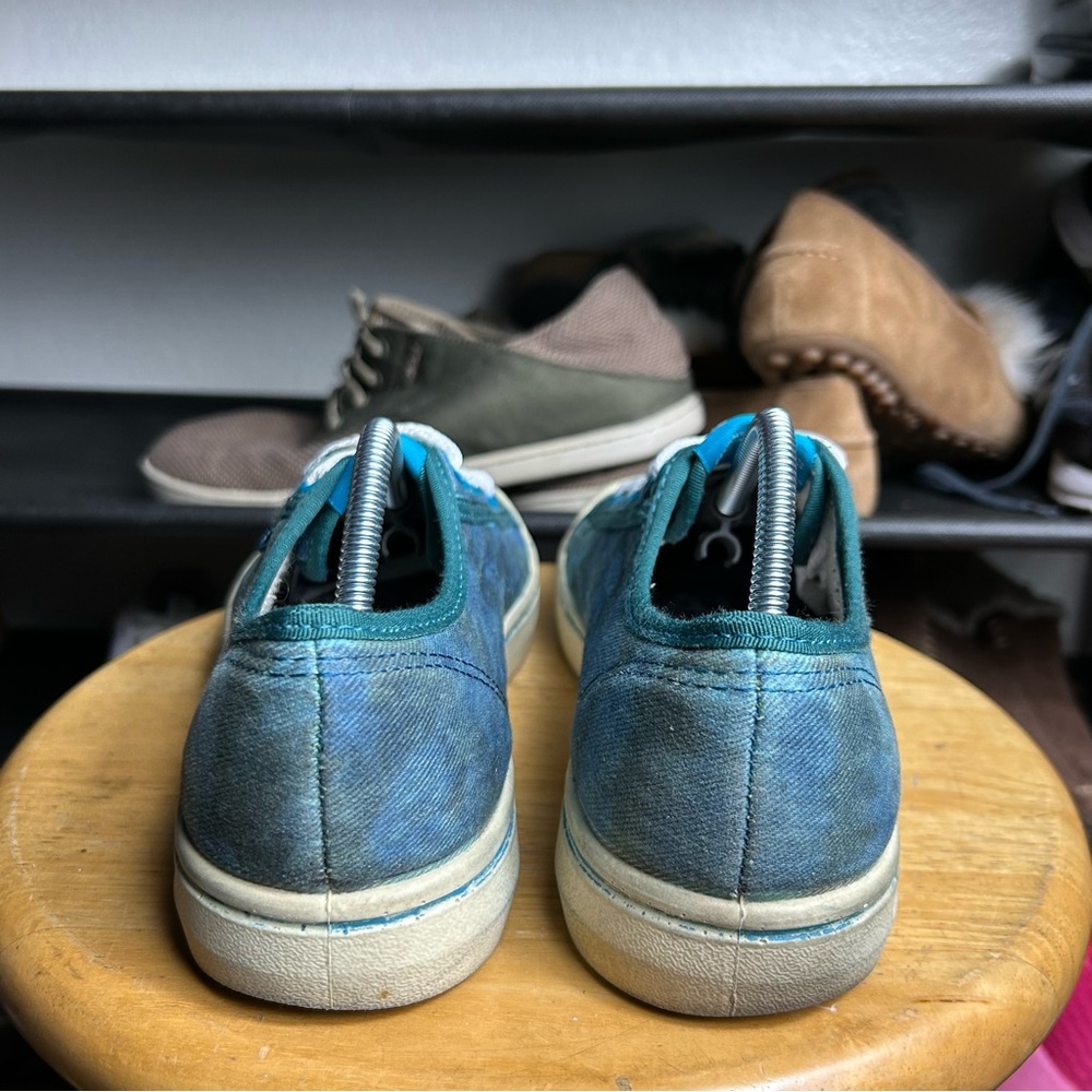 Keen Elsa blue tie dye lace sneakers - Picture 4 of 8